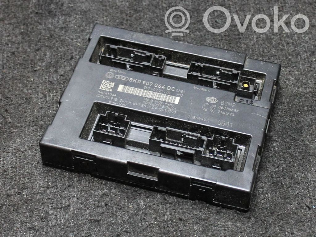 Audi A4 S4 B8 8K Modul de control caroserie central 