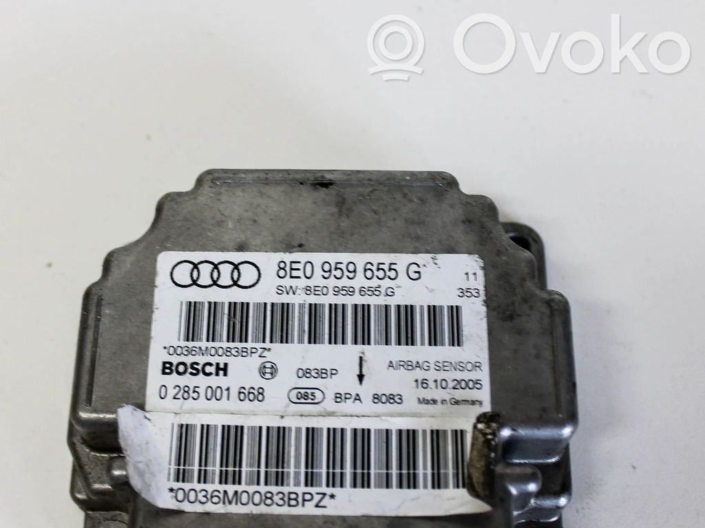 Audi A4 S4 B7 8E 8H Unitate/modul de comandă airbaguri 