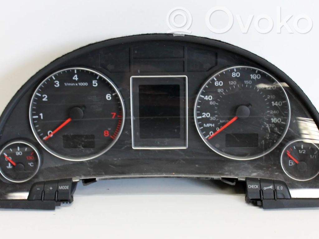 Audi A4 S4 B7 8E 8H Nopeusmittari (mittaristo) 