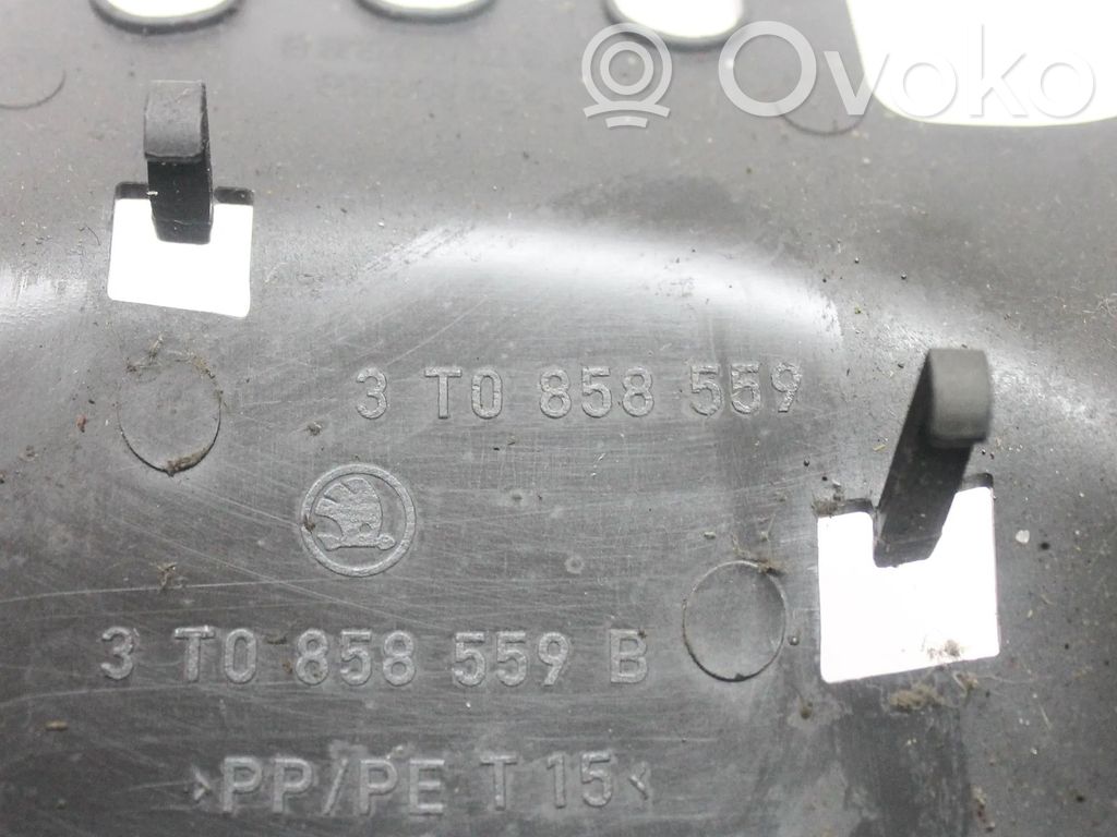 Skoda Octavia Mk2 (1Z) Rivestimento del piantone del volante 