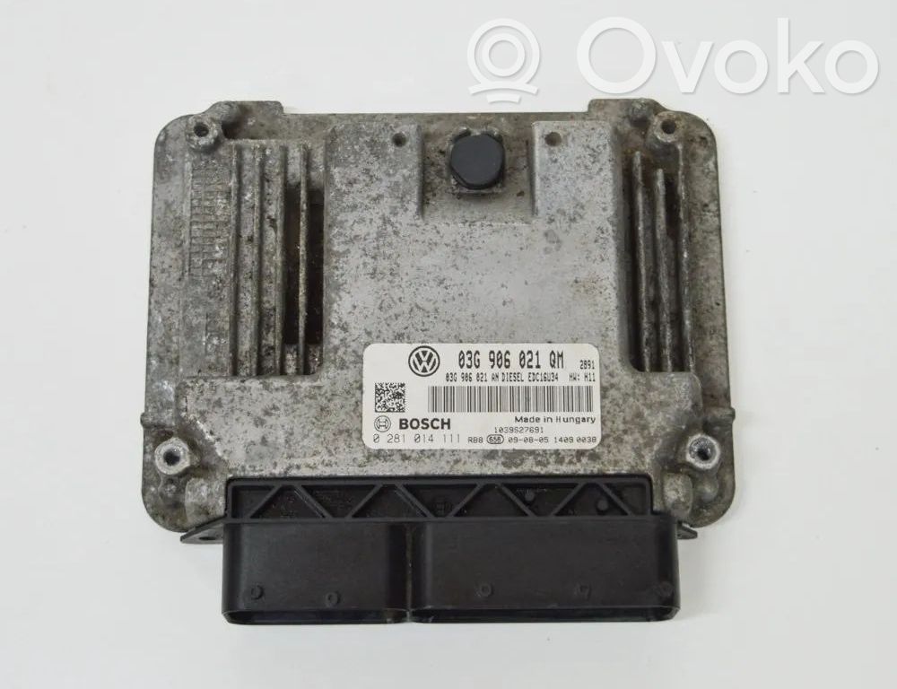 Skoda Superb B6 (3T) Engine control unit/module 