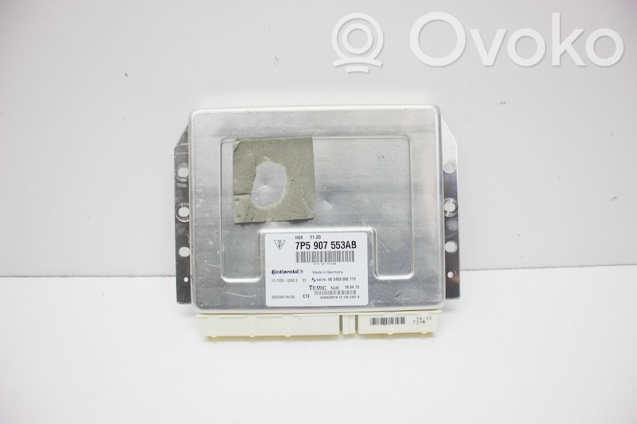 Porsche Cayenne (92A) Module de commande suspension pneumatique arrière 