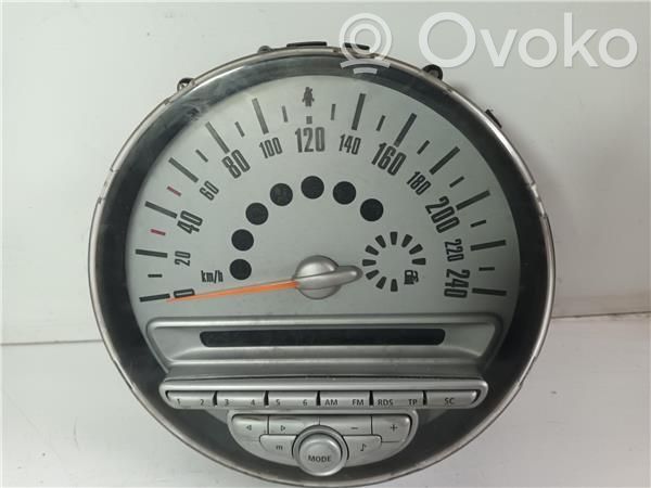 Mini One - Cooper Clubman R55 Speedometer (instrument cluster) 