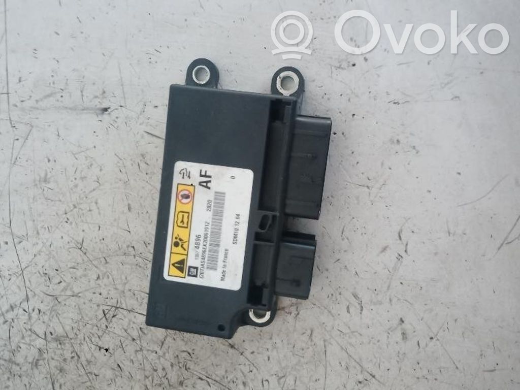 Opel Astra J Unidad de control/módulo del Airbag 