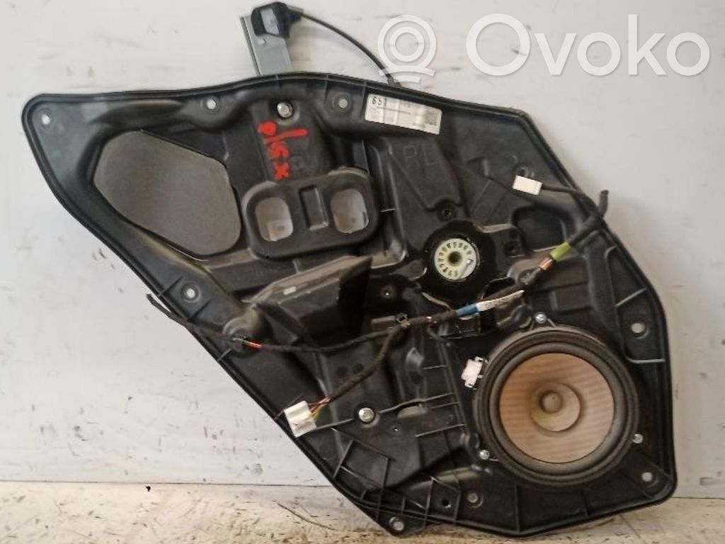 Mazda 2 Regulador de puerta trasera con motor 