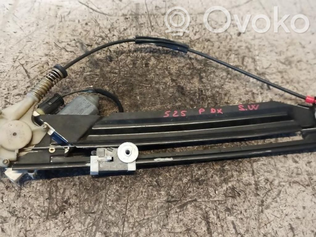 BMW 5 E34 Sliding door manual window regulator 