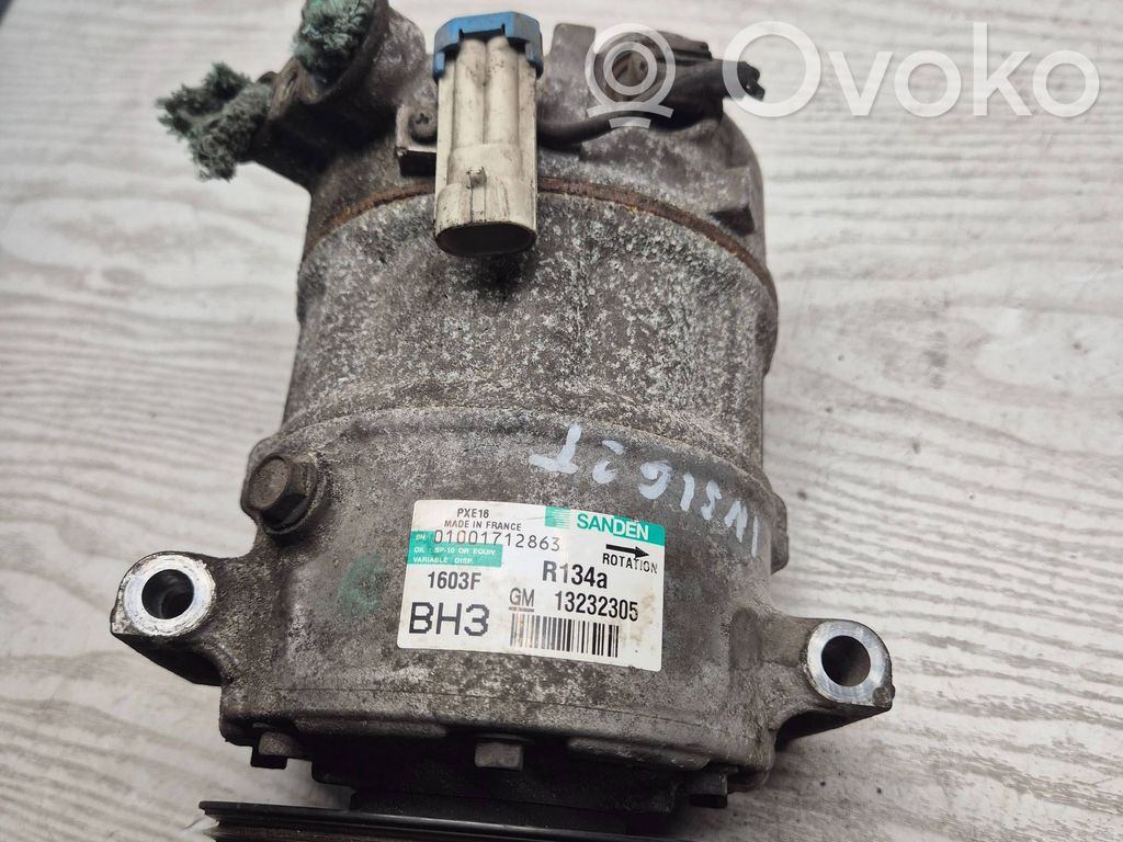 Opel Insignia A Air conditioning (A/C) compressor (pump) 