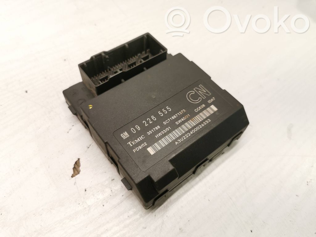 Opel Vectra C Unidad de control del BSM 