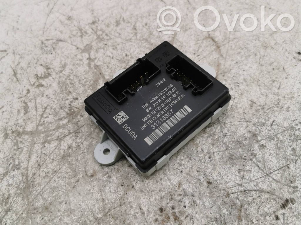 Unidad de control/módulo de la puerta   AV6N14C237BB,AV6N14C108AE,31318857
