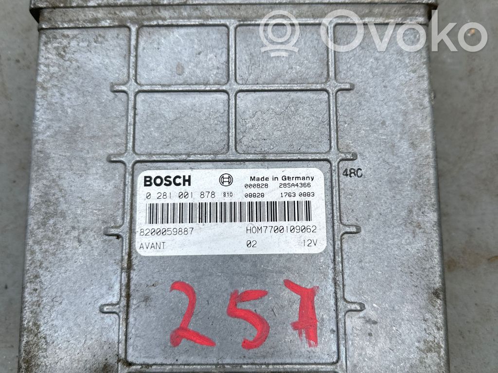 Renault Clio II Engine control unit/module 