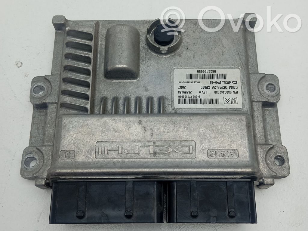 Other control units/modules   9822456680
