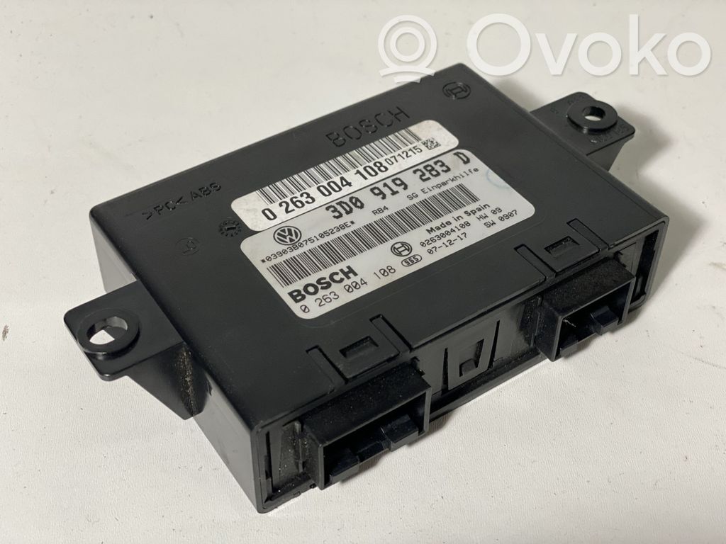 Parking PDC control unit/module   3D0919283D,0263004108