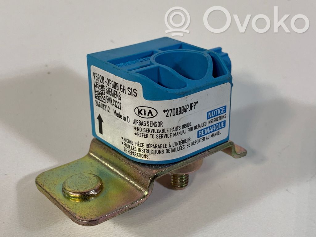 KIA Opirus Airbagsensor Crashsensor Drucksensor 
