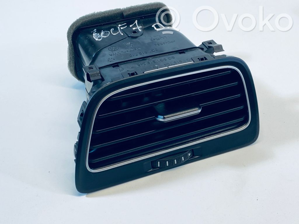 Volkswagen Golf VII Moldura protectora de la rejilla de ventilación lateral del panel 