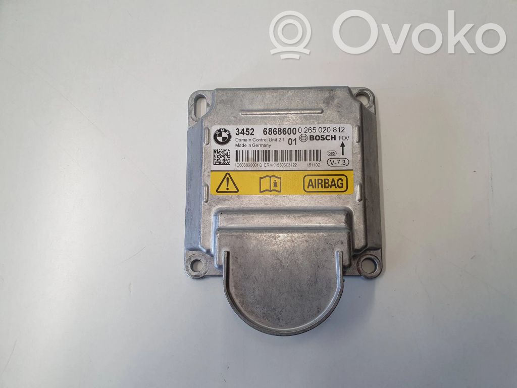 BMW 3 F30 F35 F31 Sterownik / Moduł Airbag 
