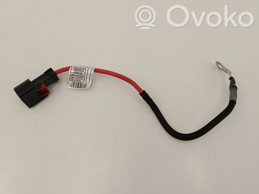 BMW 2 F46 Plus / Klema / Przewód akumulatora 