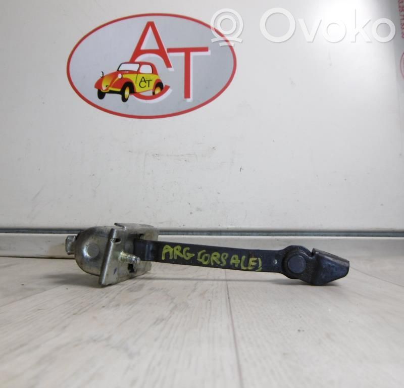 Rear door lock loop/hook striker