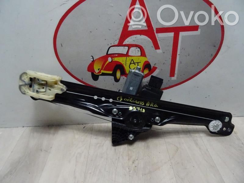Citroen C3 Aircross Meccanismo di sollevamento del finestrino posteriore senza motorino 