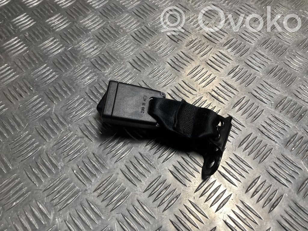 Peugeot 208 I Fibbia della cintura di sicurezza posteriore 