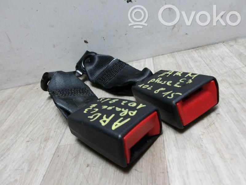 Hebilla del cinturón de seguridad trasero