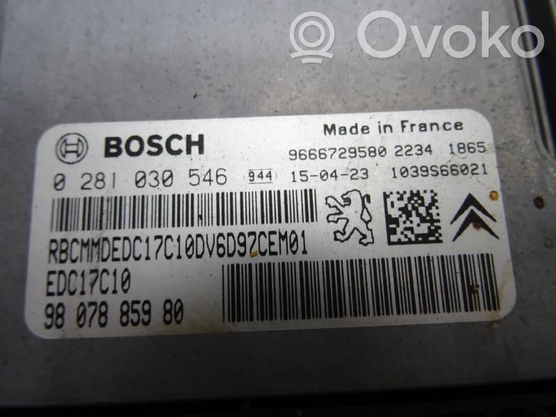 Engine control unit/module   1609661380,1609661380