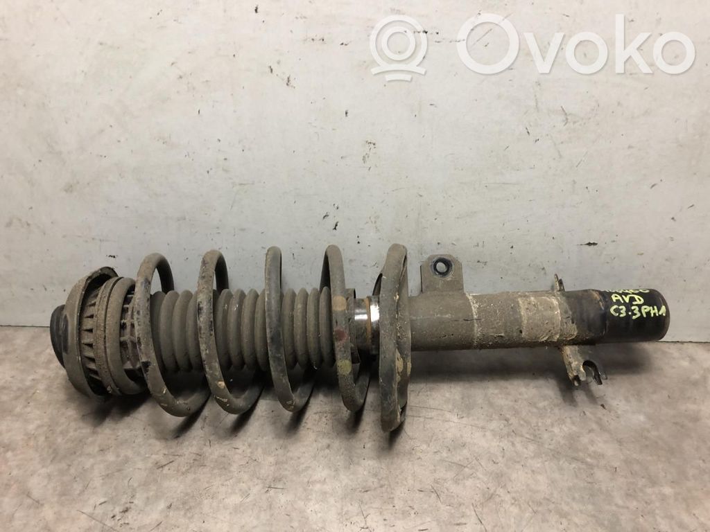 Citroen C3 Front shock absorber with coil spring 