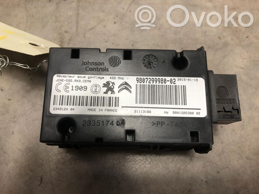 Altre centraline/moduli   980729998002,980729998002
