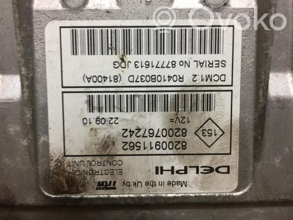Renault Clio III Engine control unit/module 