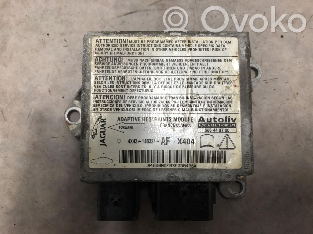 Jaguar X-Type Airbag control unit/module 