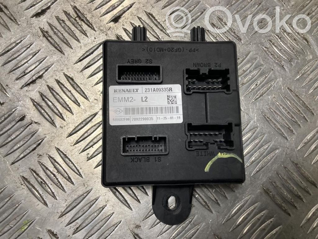 Dacia Duster Other control units/modules 