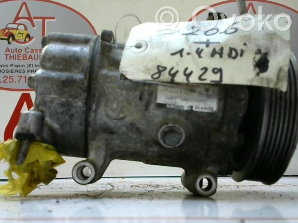 Peugeot 206+ Compressore aria condizionata (A/C) (pompa)