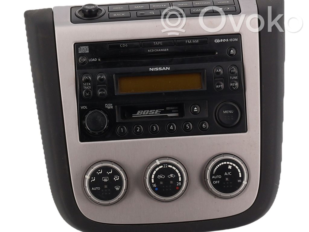 Nissan Murano Z50 Unitate principală radio/CD/DVD/GPS 