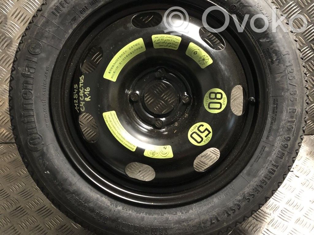 Citroen C4 Cactus Roată de rezervă R16