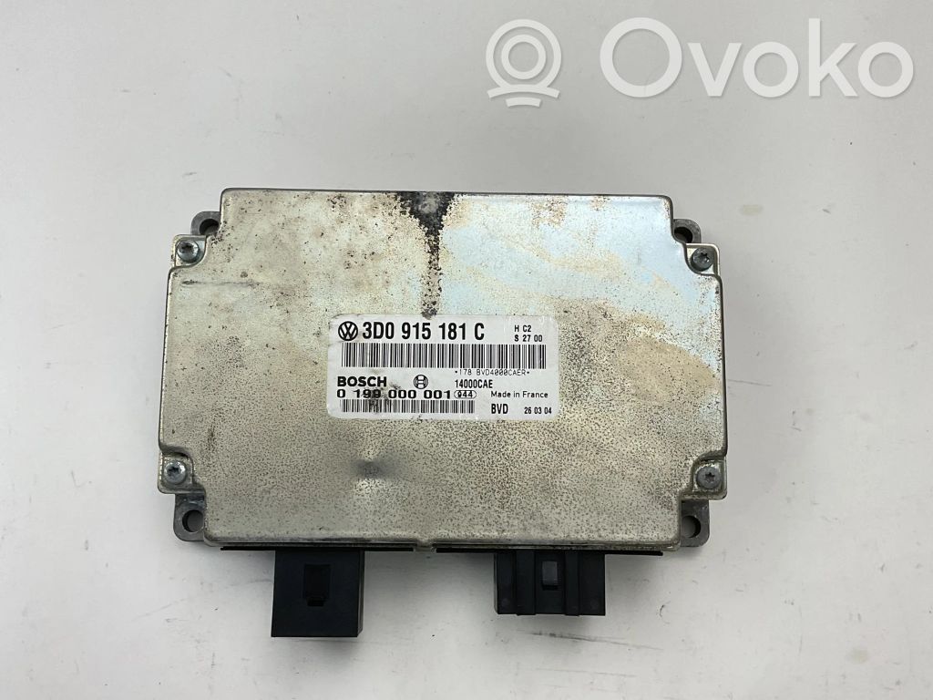 Volkswagen Phaeton Other control units/modules 