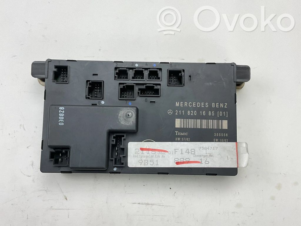 Mercedes-Benz E W211 Door control unit/module 