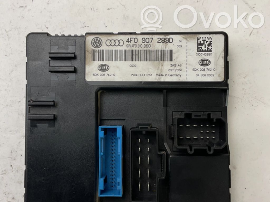 Audi A6 S6 C6 4F Comfort/convenience module 