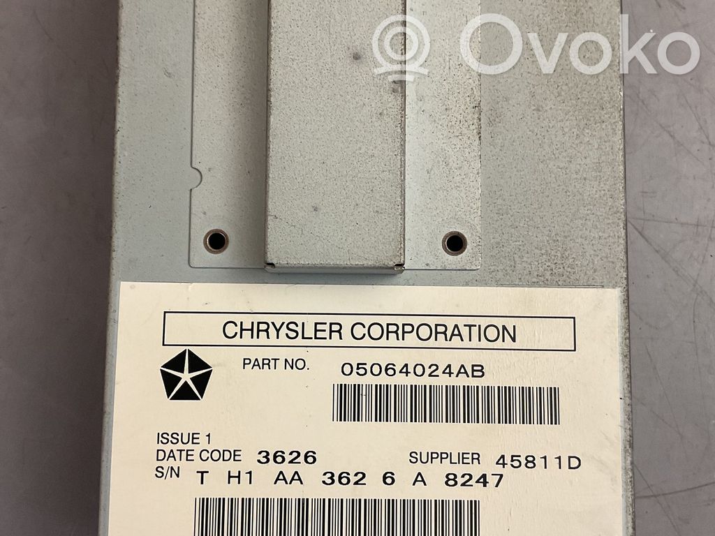 GPS navigation control unit/module   05064024AB,HA1AA3626A