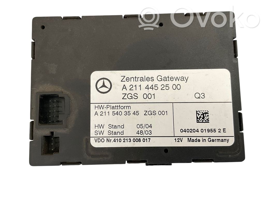 Mercedes-Benz E W211 Gateway control module 