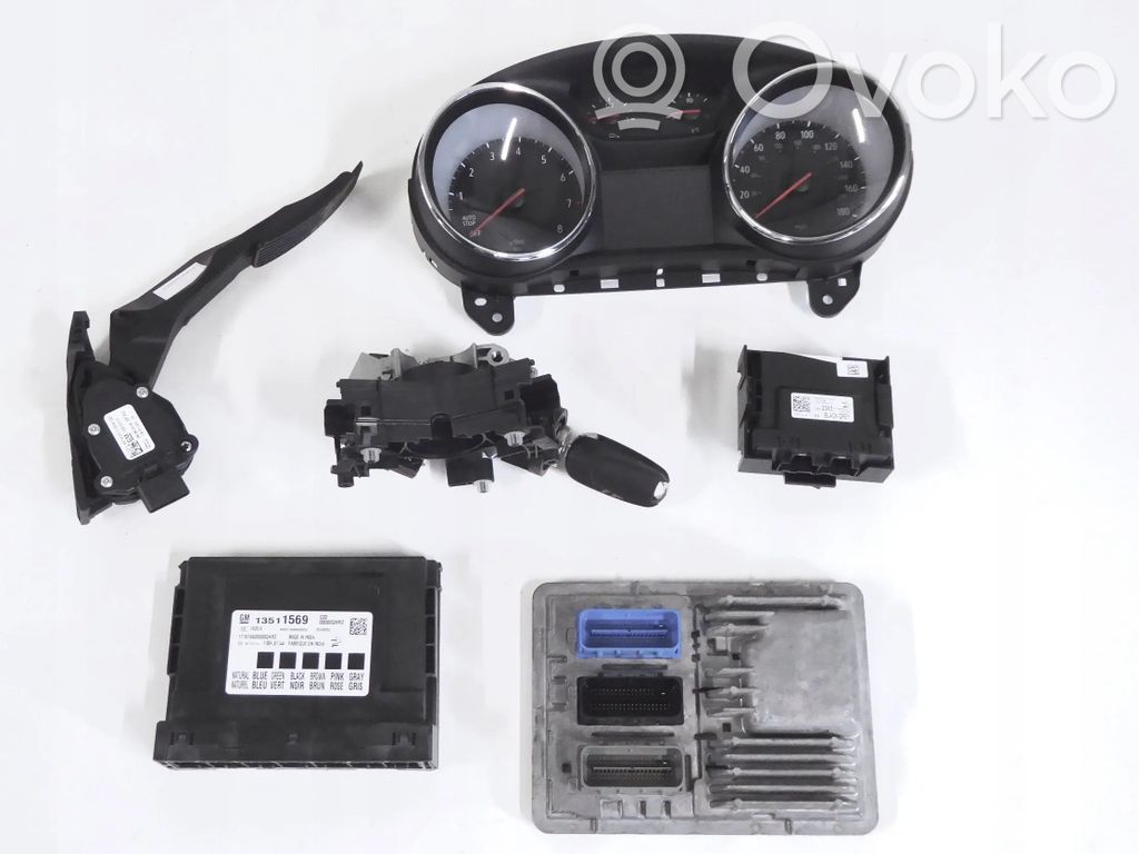 Opel Astra K Engine control unit/module ECU 