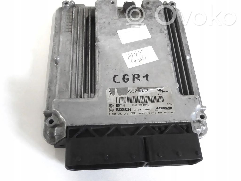 Opel Insignia A Engine ECU kit and lock set 