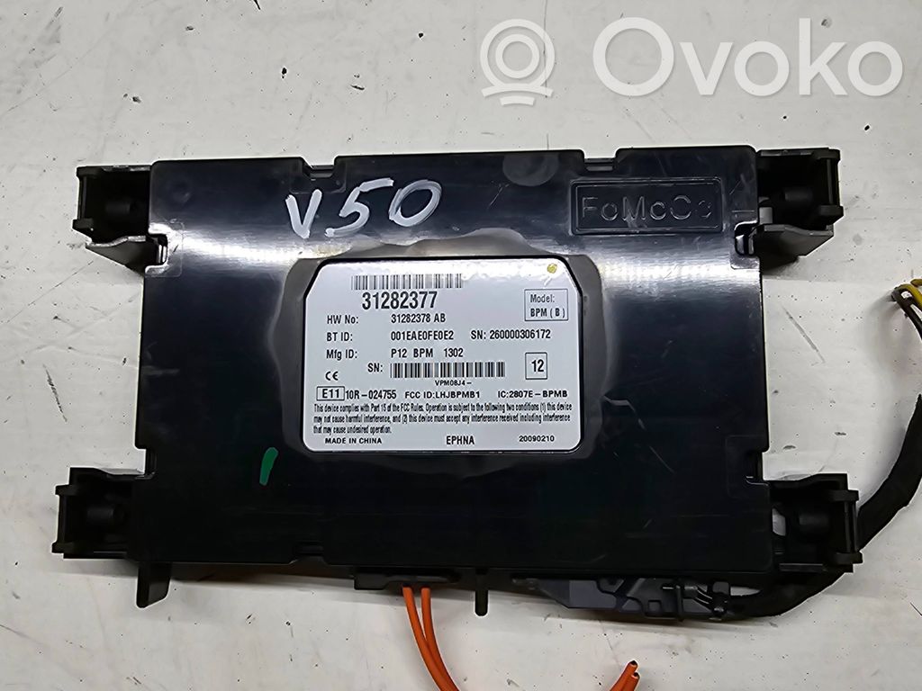 Volvo V50 Bluetooth control unit module 