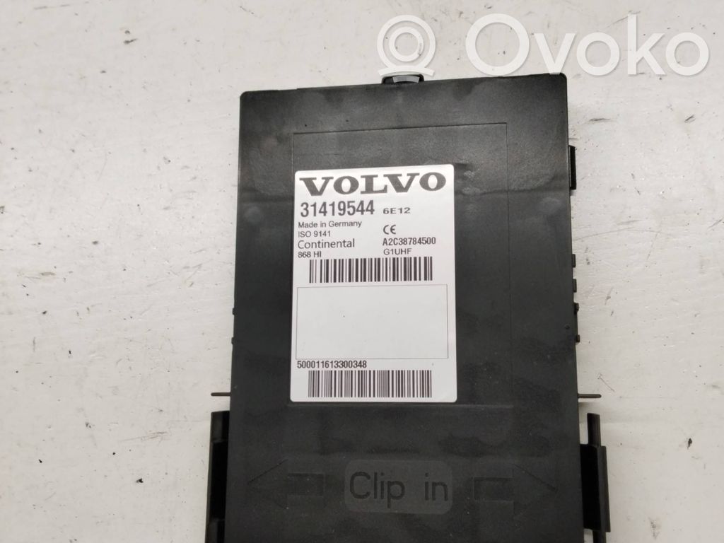 Volvo XC60 Keyless (KESSY) go control unit/module 