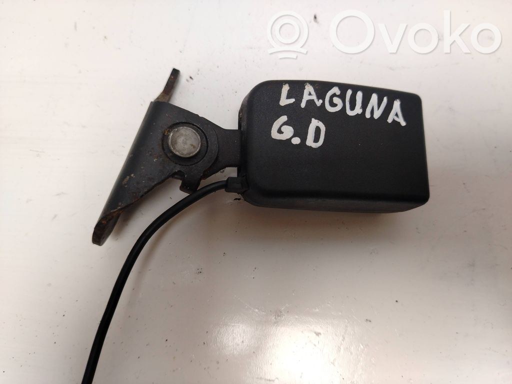 Renault Laguna III Hebilla del cinturón de seguridad trasero 