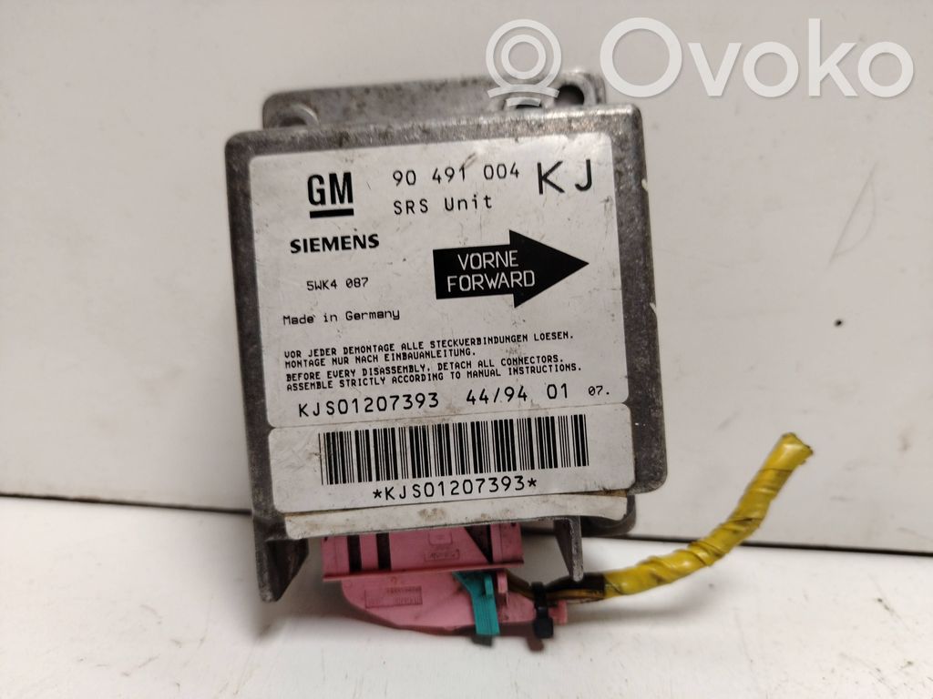 Opel Omega B1 Airbag control unit/module 