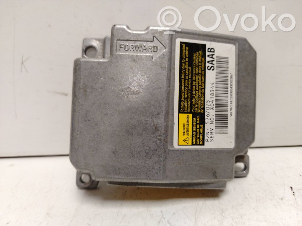 Airbag control unit/module   5267075,A0418344