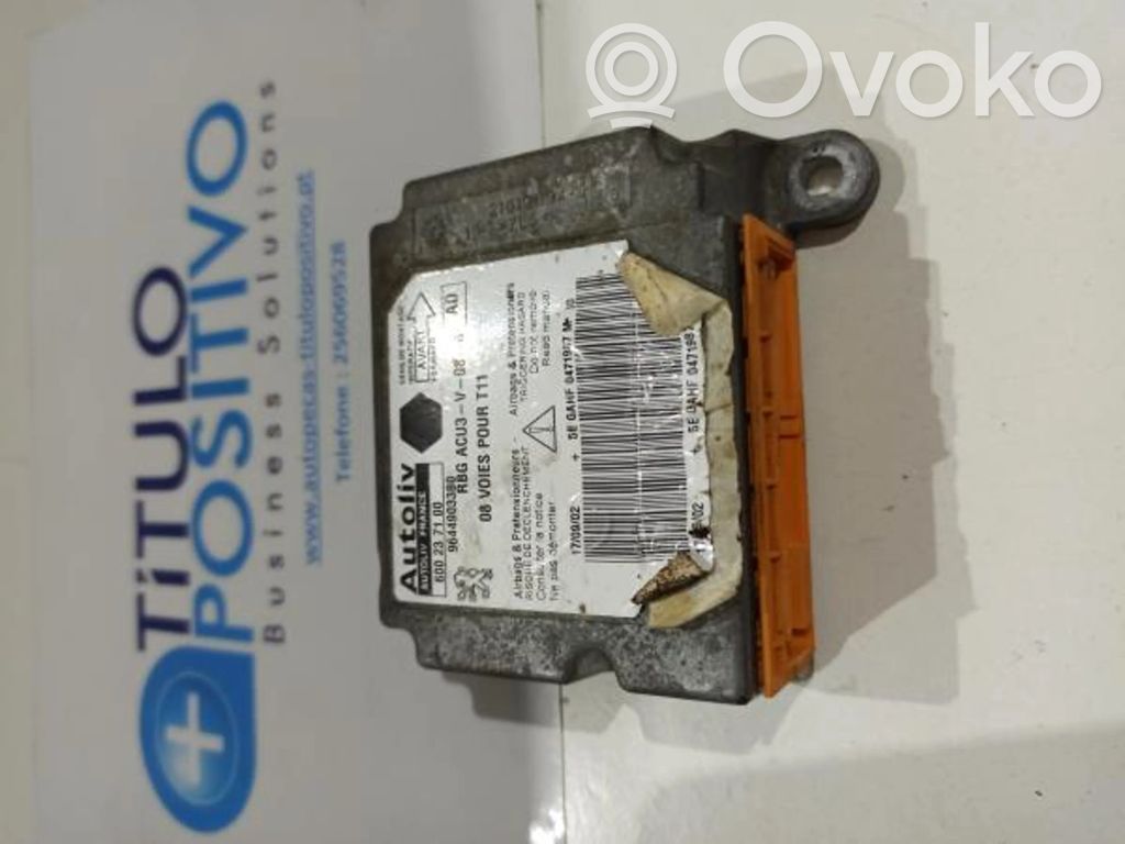 Unidad de control/módulo del Airbag   9644903380