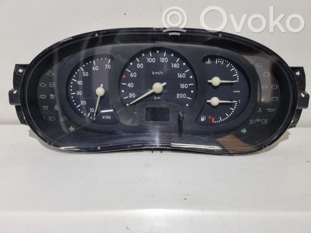 Speedometer (instrument cluster)   7700410432,R202315630