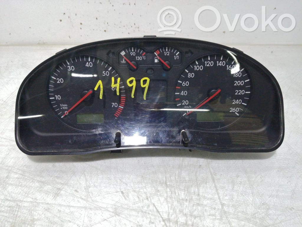 Volkswagen PASSAT B5 Vitezometru (grup de instrumente) 