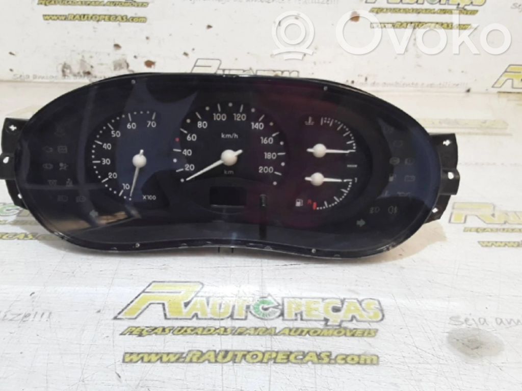 Renault Clio II Speedometer (instrument cluster) 