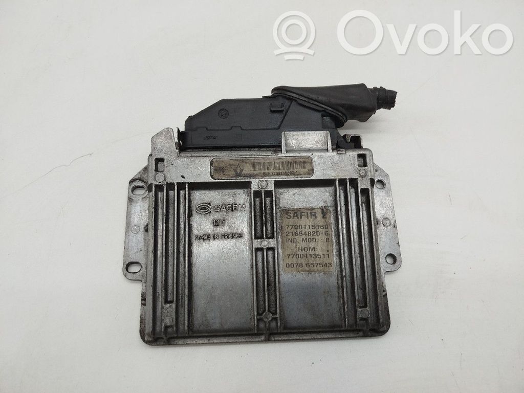 Engine control unit/module   7700115597,7700113511,7700115160